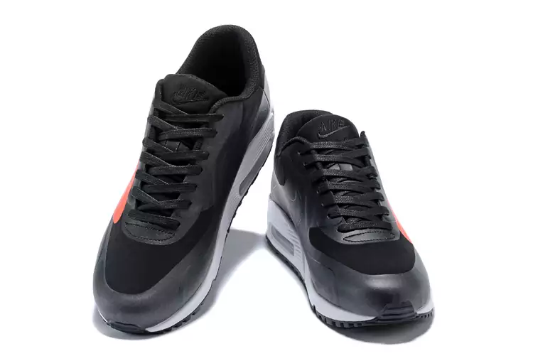 nike hommes air max 90 ultra lux casual chaussures orange black